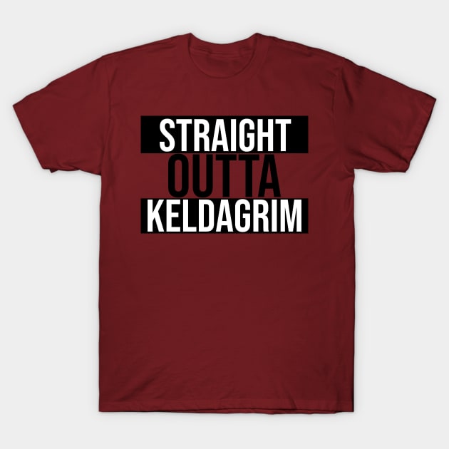 Straight Outta Keldagrim T-Shirt by OSRSShirts